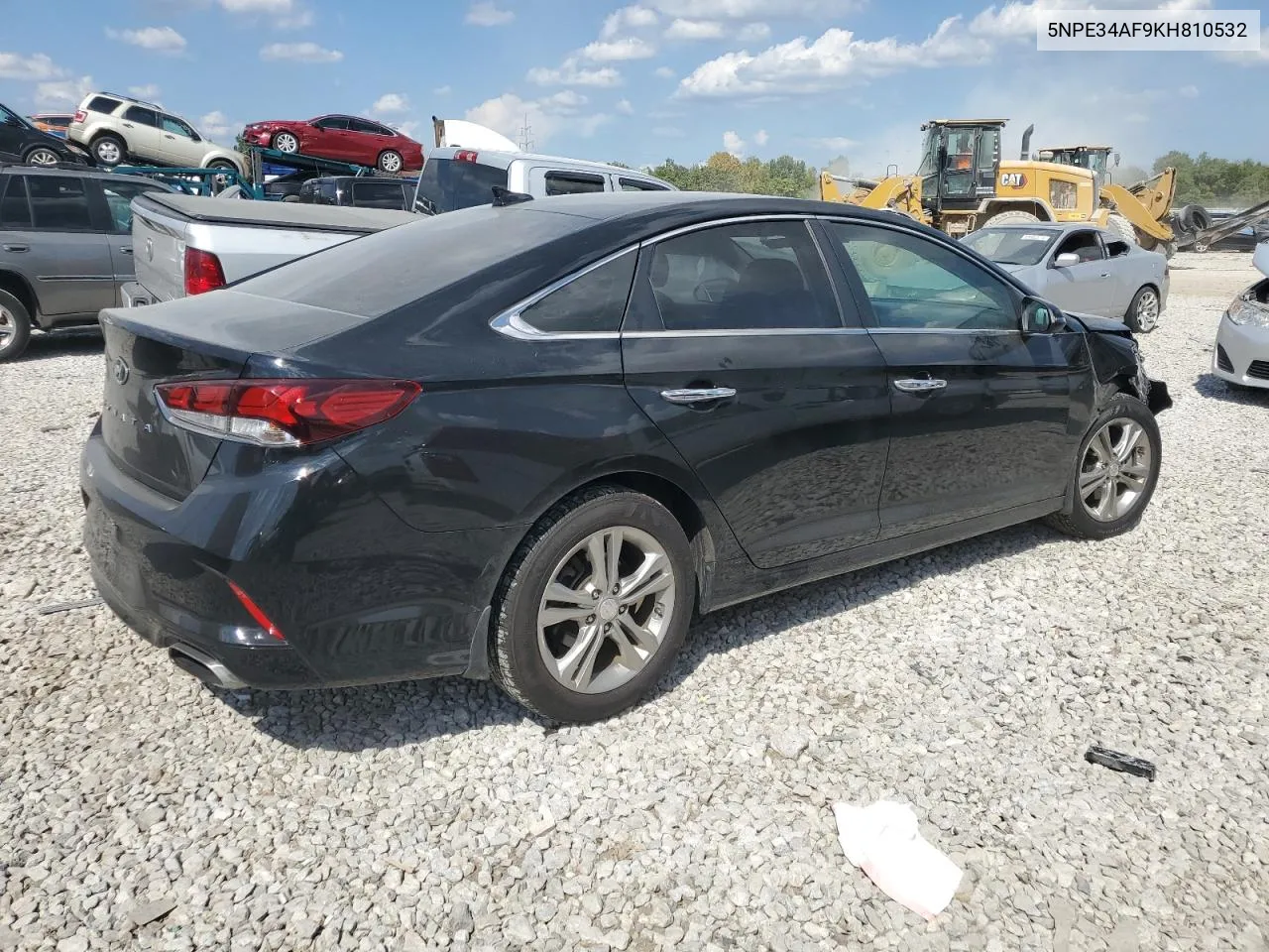 2019 Hyundai Sonata Limited VIN: 5NPE34AF9KH810532 Lot: 69562724