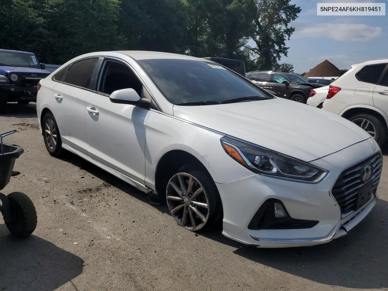 2019 Hyundai Sonata Se VIN: 5NPE24AF6KH819451 Lot: 69757214