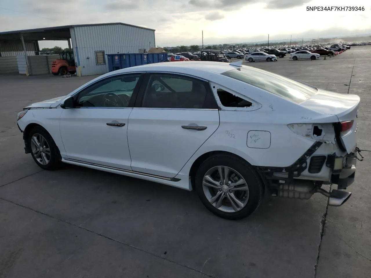 2019 Hyundai Sonata Limited VIN: 5NPE34AF7KH739346 Lot: 69814914