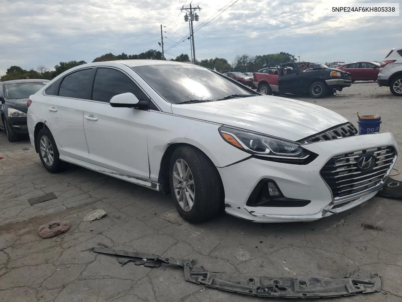 5NPE24AF6KH805338 2019 Hyundai Sonata Se