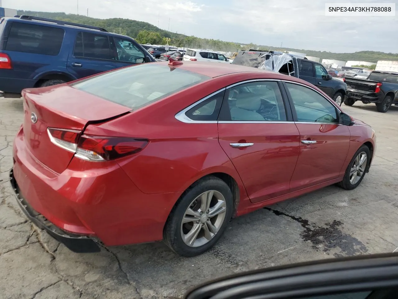 5NPE34AF3KH788088 2019 Hyundai Sonata Limited