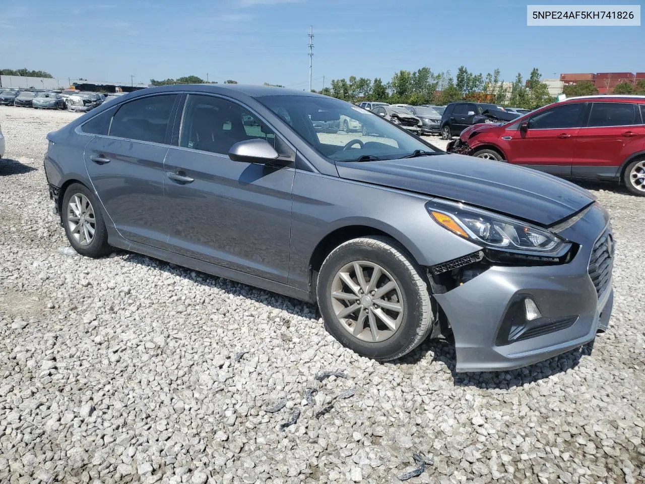 2019 Hyundai Sonata Se VIN: 5NPE24AF5KH741826 Lot: 70257344