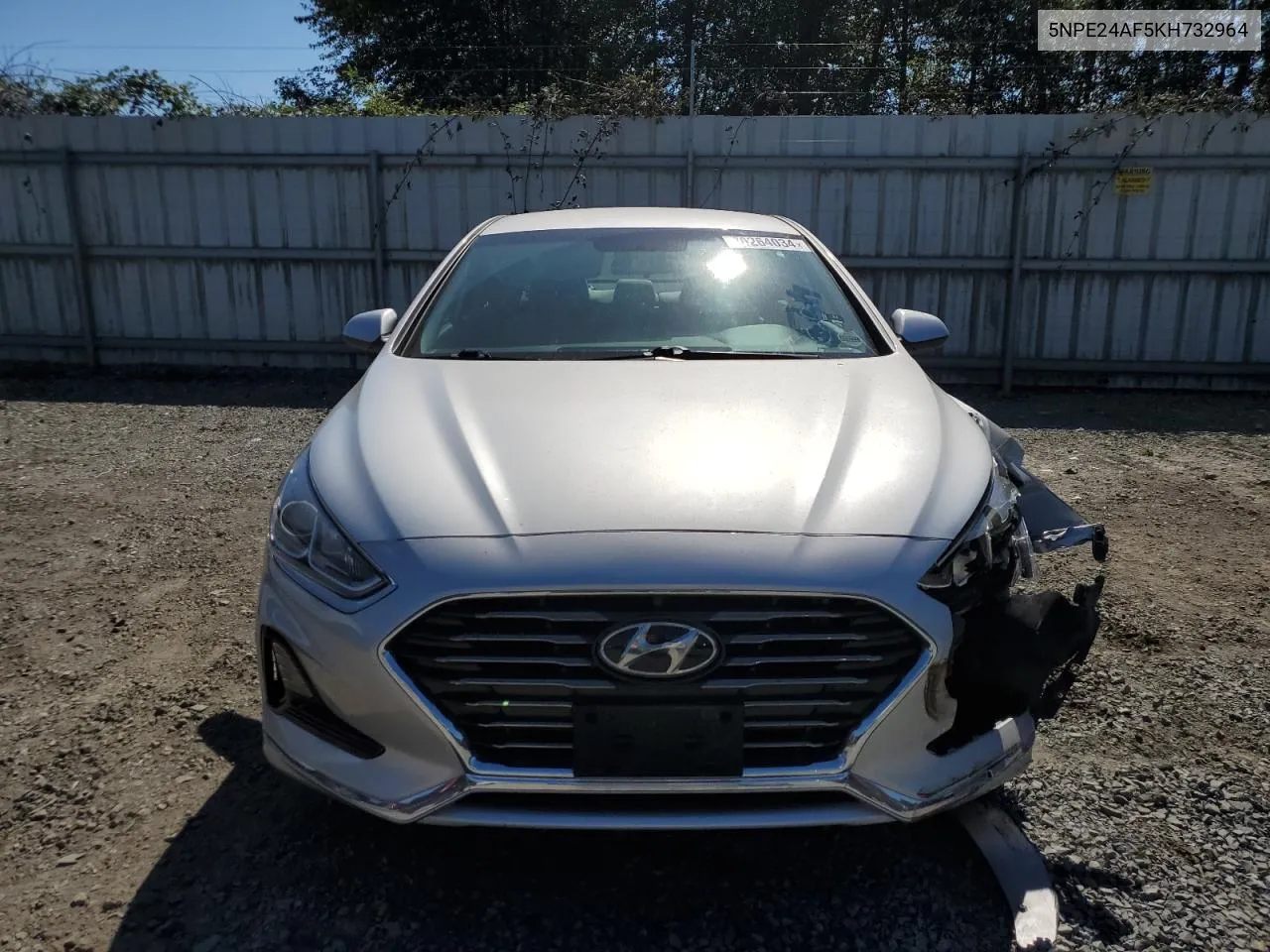 2019 Hyundai Sonata Se VIN: 5NPE24AF5KH732964 Lot: 70264034