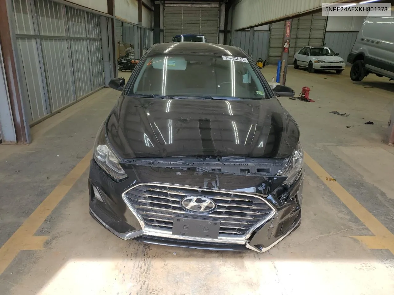 2019 Hyundai Sonata Se VIN: 5NPE24AFXKH801373 Lot: 70630634