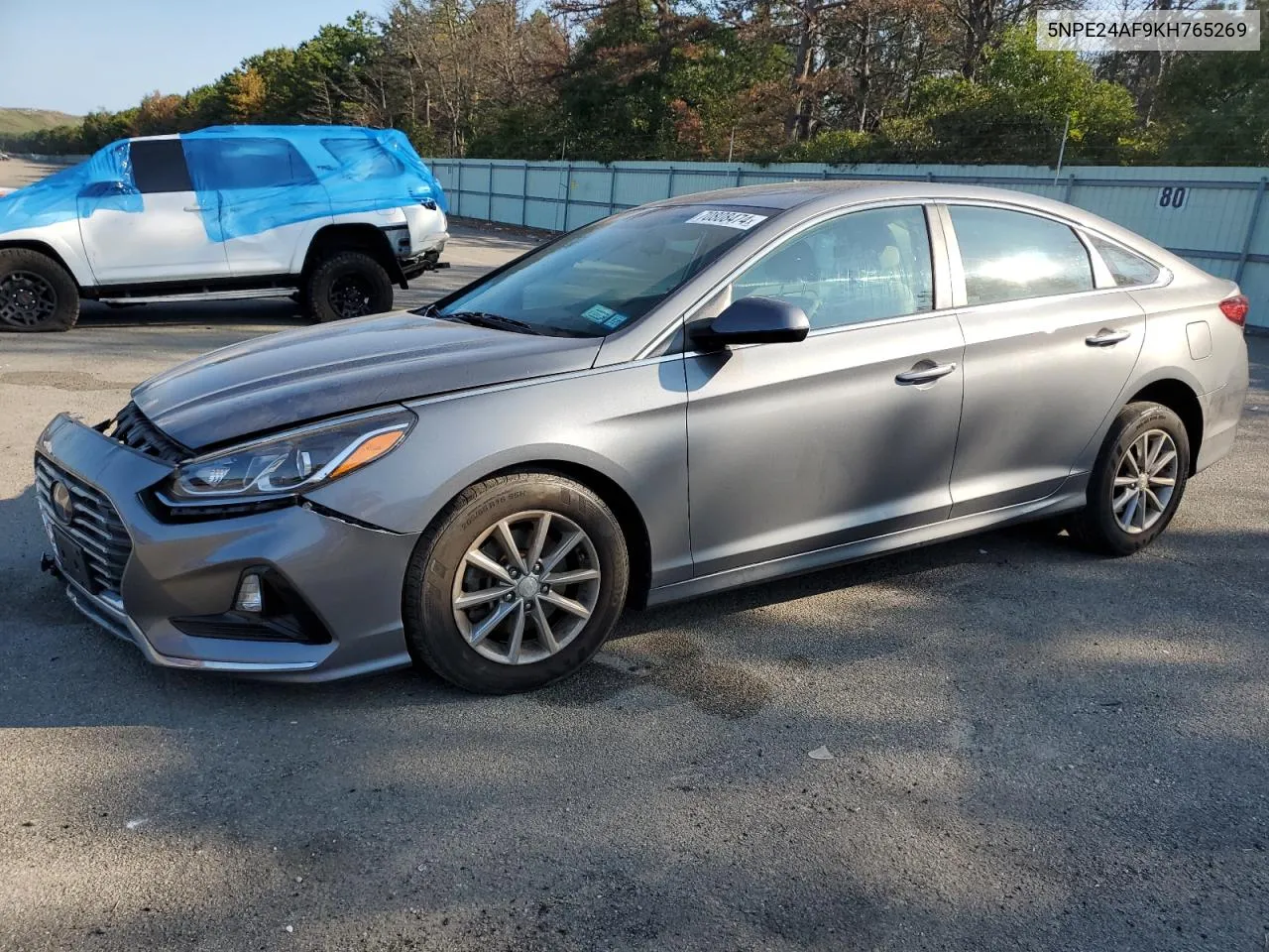 2019 Hyundai Sonata Se VIN: 5NPE24AF9KH765269 Lot: 70808474