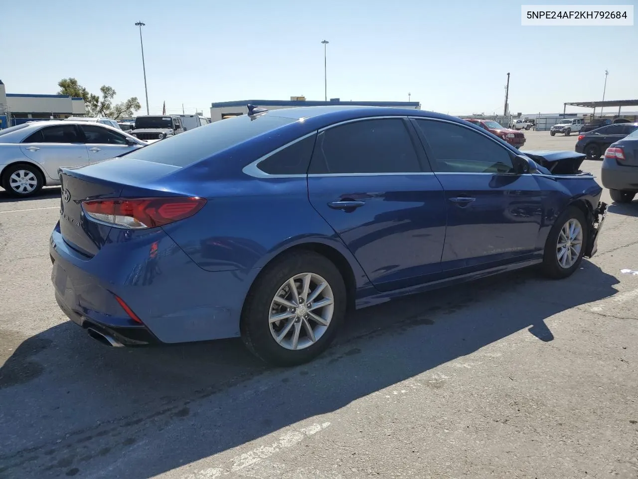 2019 Hyundai Sonata Se VIN: 5NPE24AF2KH792684 Lot: 71075694