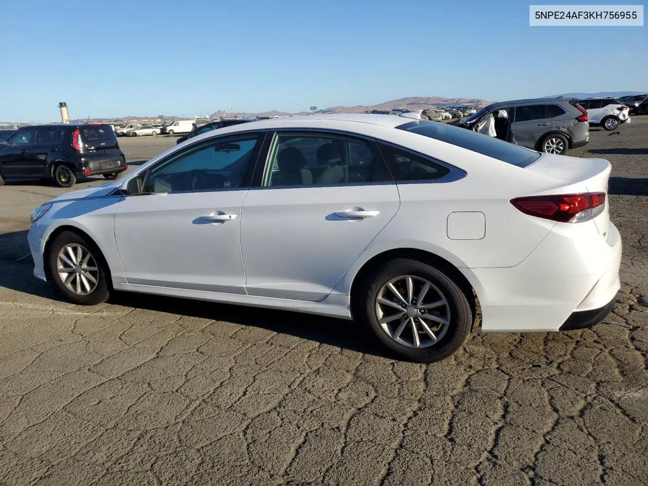 2019 Hyundai Sonata Se VIN: 5NPE24AF3KH756955 Lot: 71114554