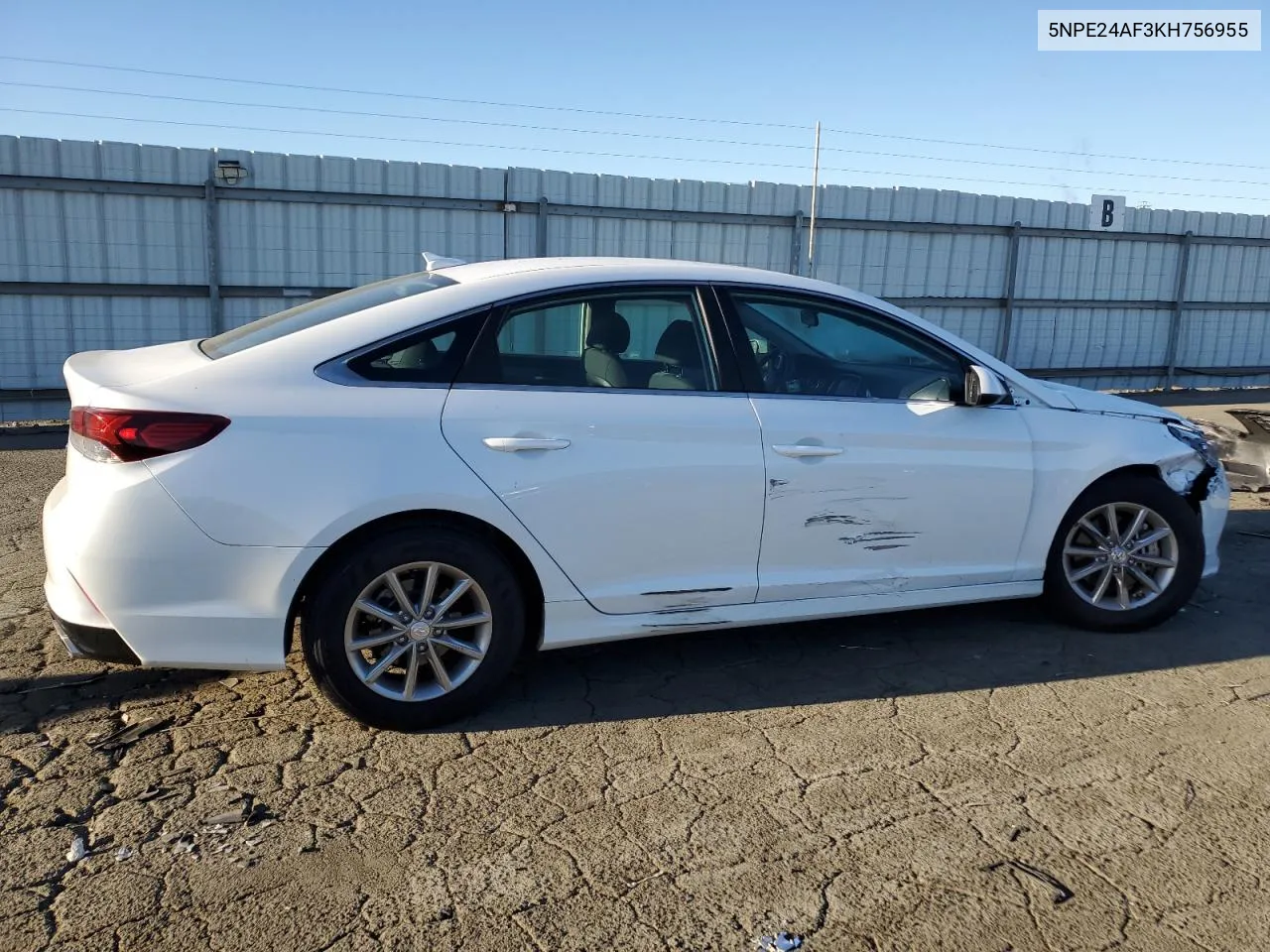 5NPE24AF3KH756955 2019 Hyundai Sonata Se