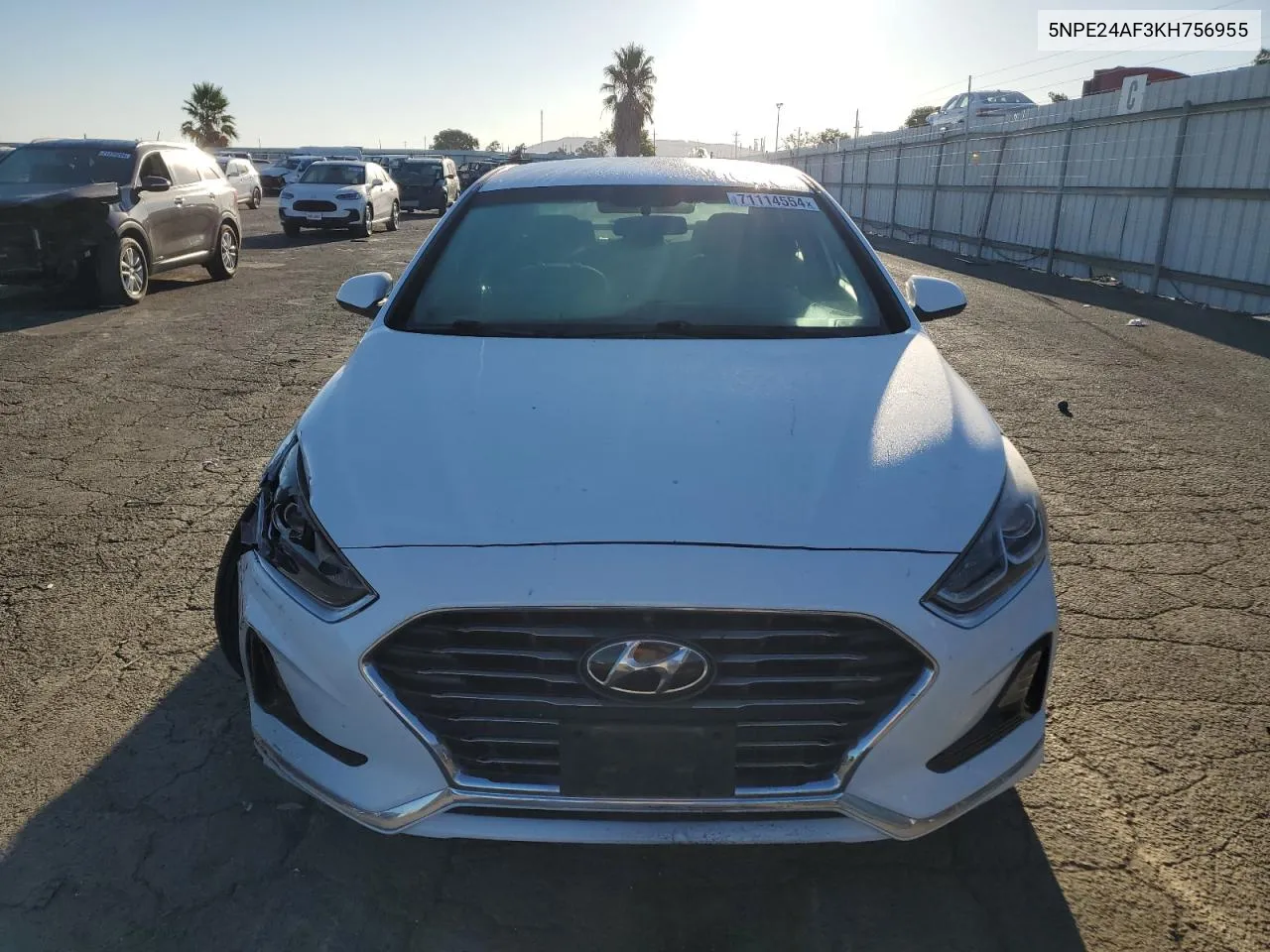 5NPE24AF3KH756955 2019 Hyundai Sonata Se