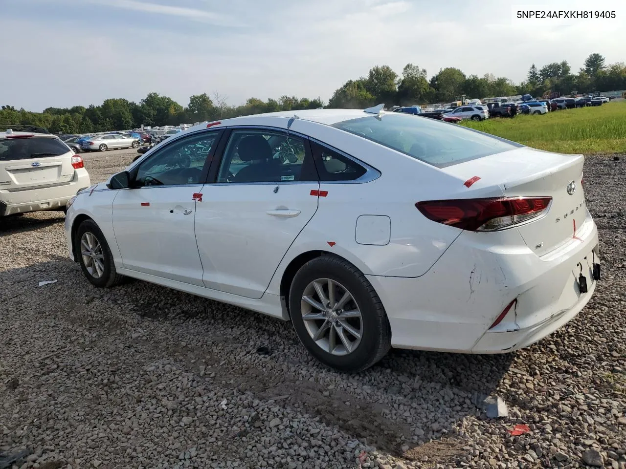 2019 Hyundai Sonata Se VIN: 5NPE24AFXKH819405 Lot: 71348334