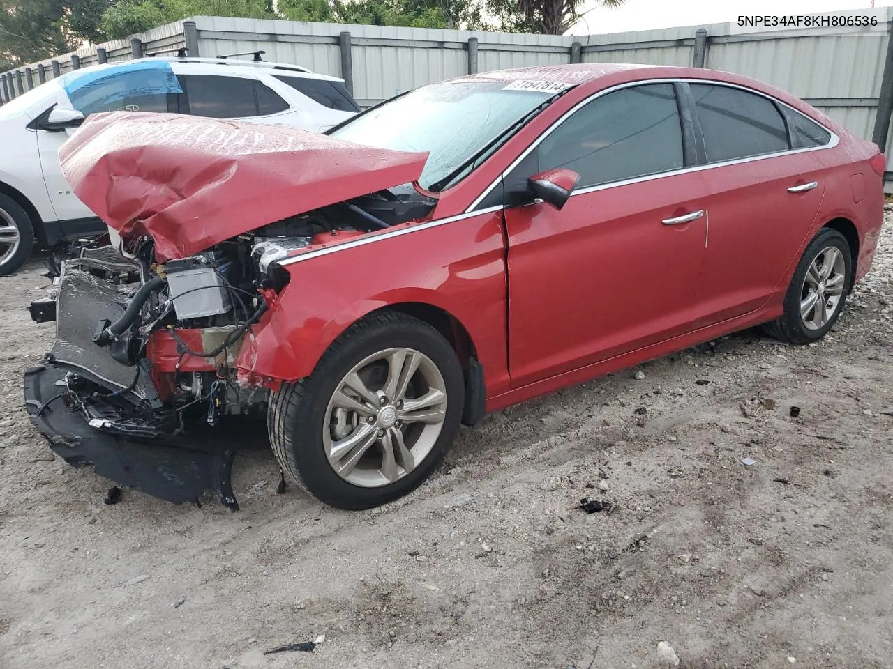 5NPE34AF8KH806536 2019 Hyundai Sonata Limited