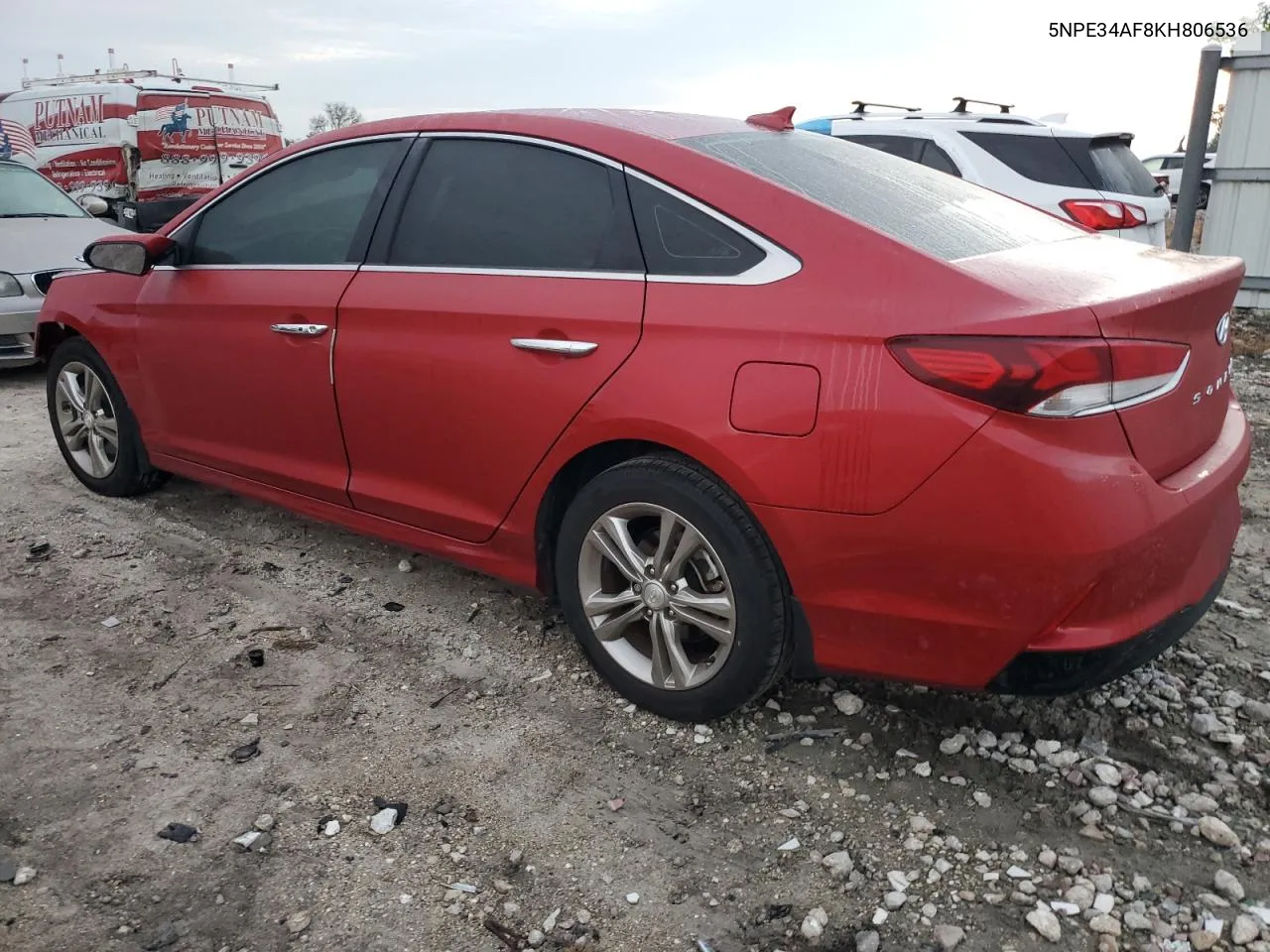 5NPE34AF8KH806536 2019 Hyundai Sonata Limited