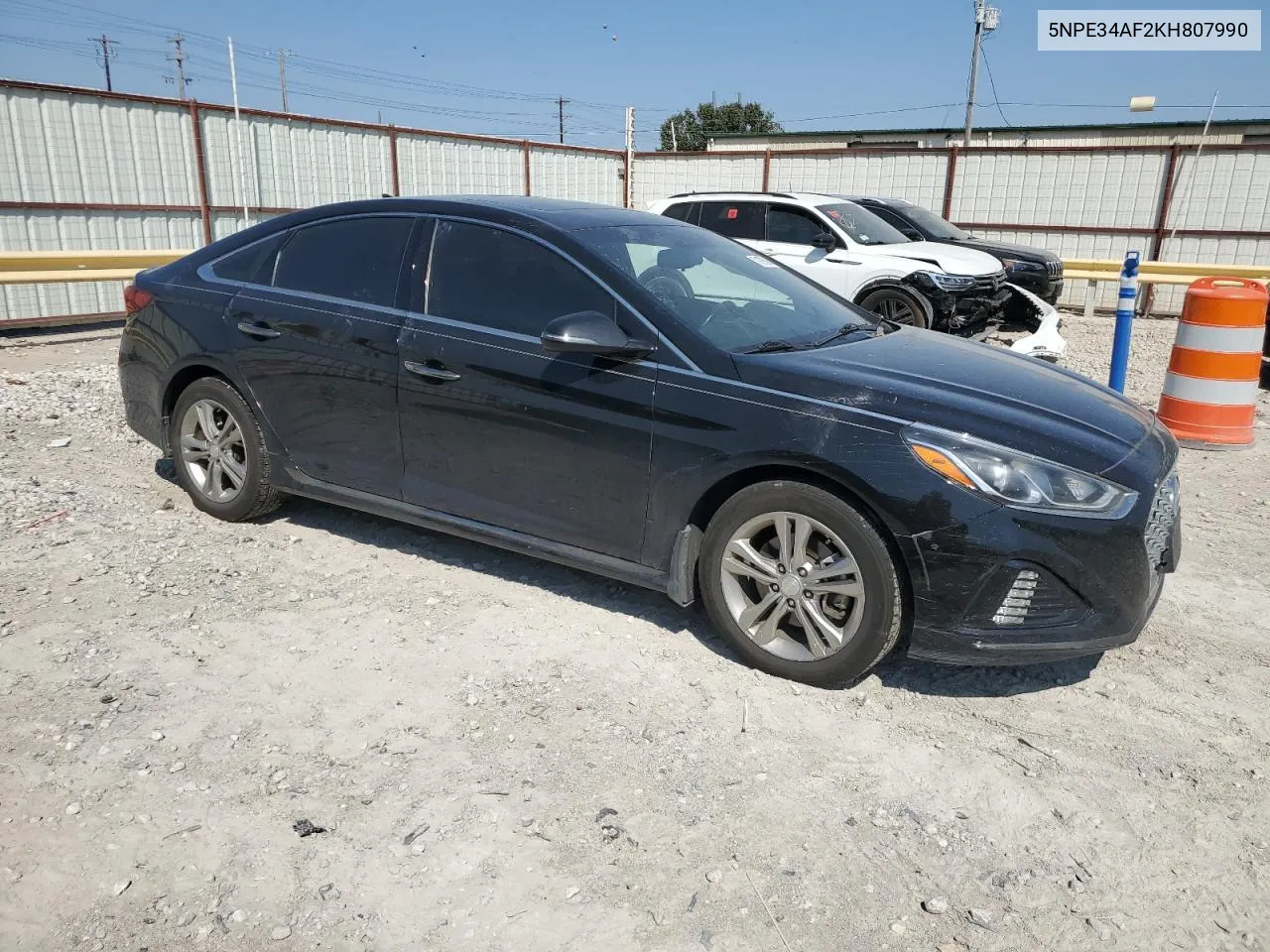 2019 Hyundai Sonata Limited VIN: 5NPE34AF2KH807990 Lot: 71675384