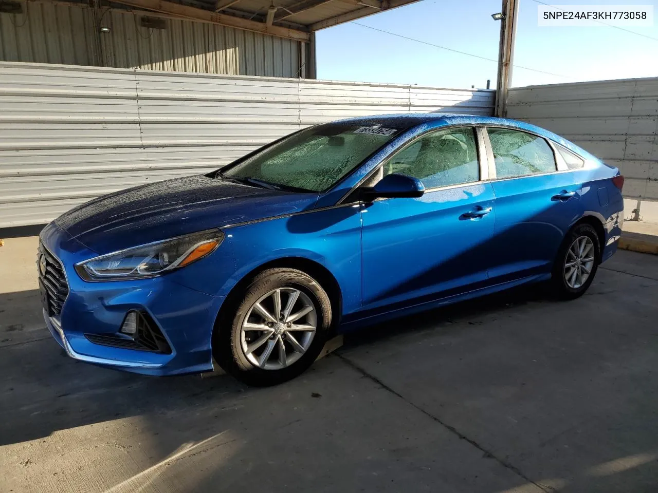 2019 Hyundai Sonata Se VIN: 5NPE24AF3KH773058 Lot: 73334754