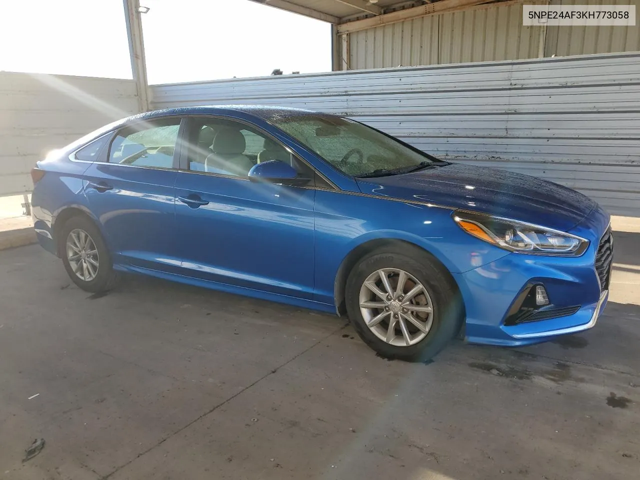 2019 Hyundai Sonata Se VIN: 5NPE24AF3KH773058 Lot: 73334754