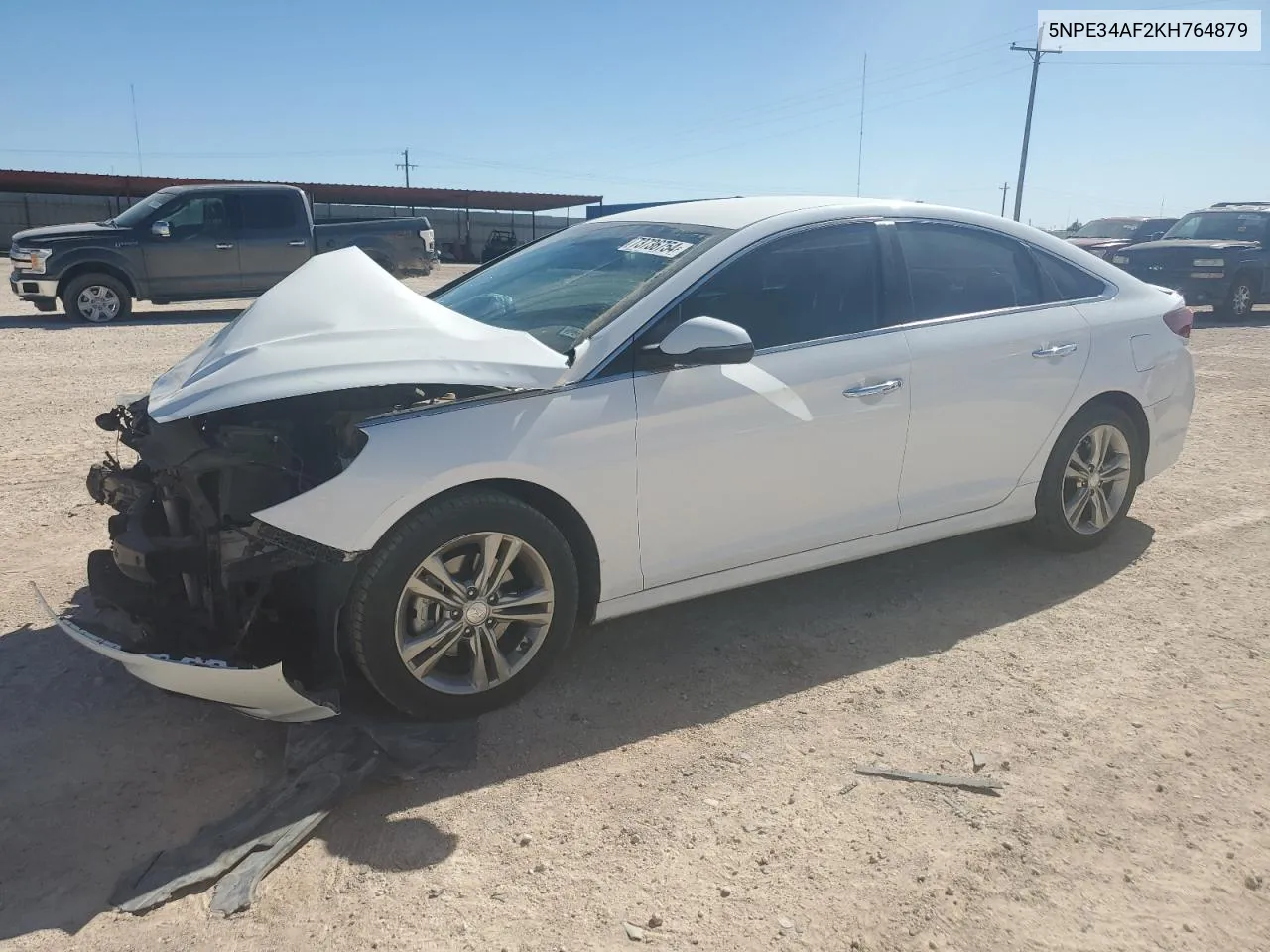 5NPE34AF2KH764879 2019 Hyundai Sonata Limited