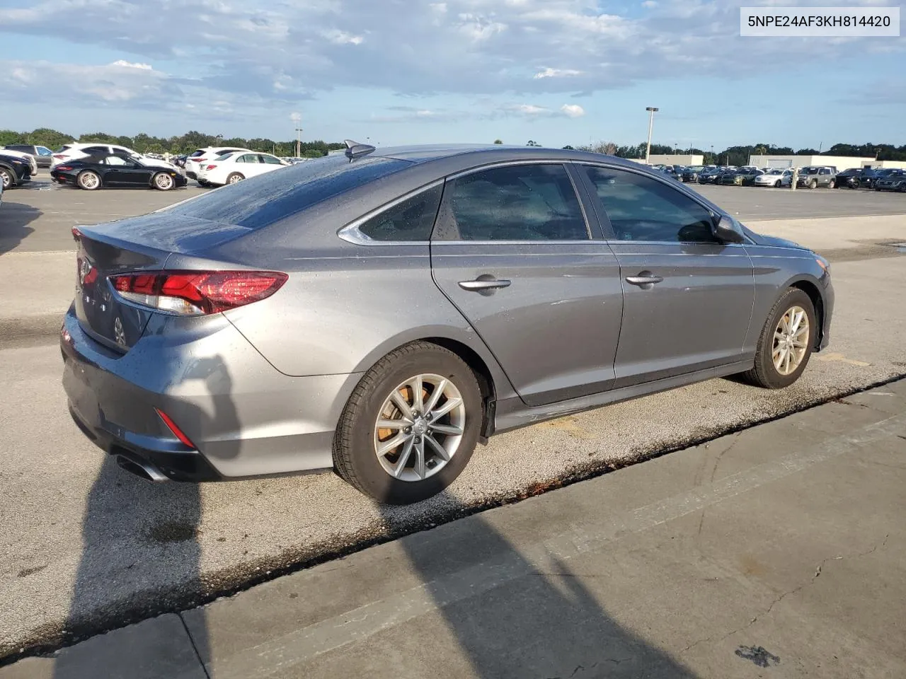 2019 Hyundai Sonata Se VIN: 5NPE24AF3KH814420 Lot: 73878064