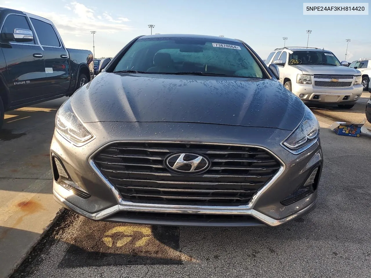 2019 Hyundai Sonata Se VIN: 5NPE24AF3KH814420 Lot: 73878064