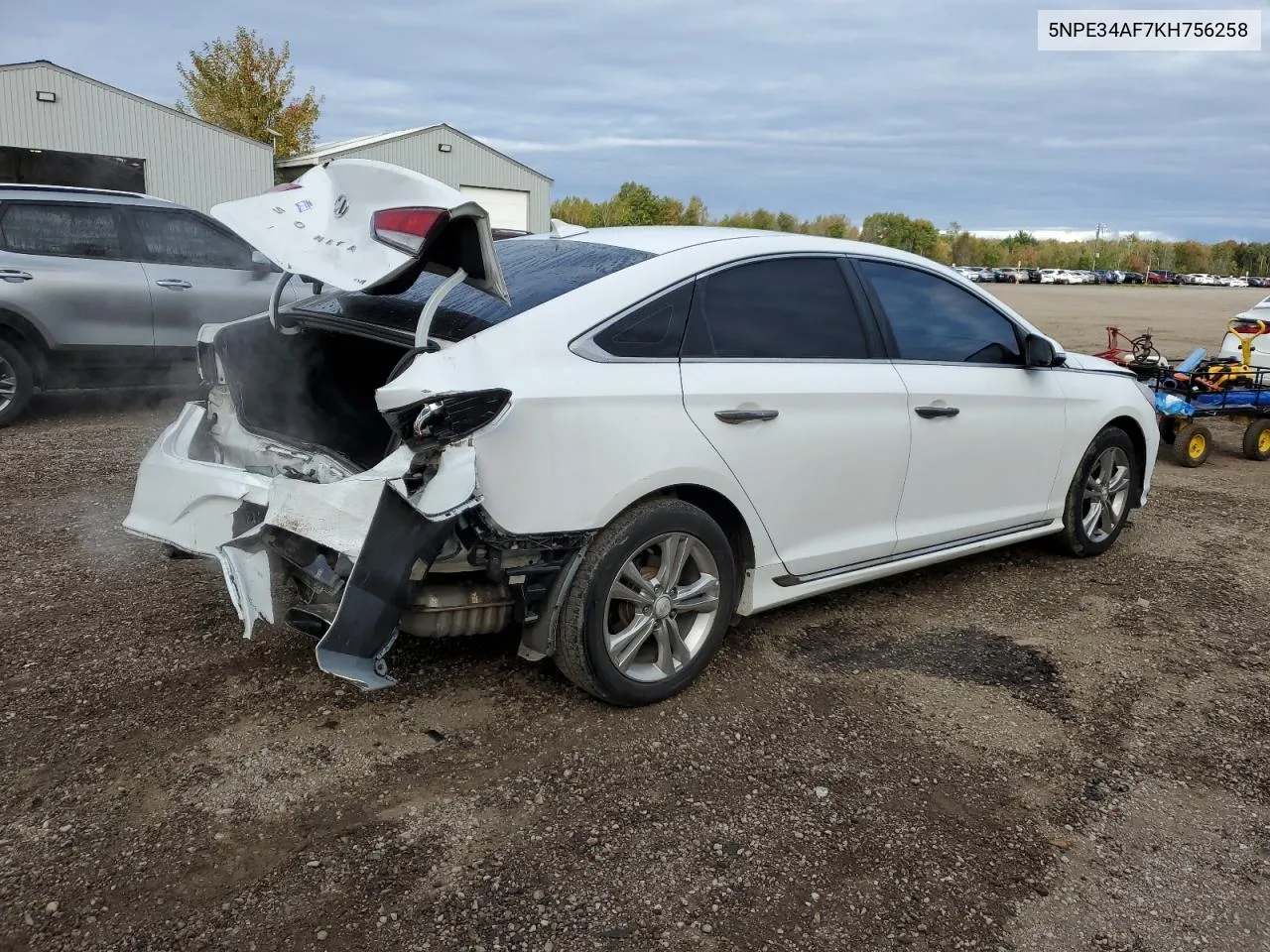 2019 Hyundai Sonata Limited VIN: 5NPE34AF7KH756258 Lot: 74338114