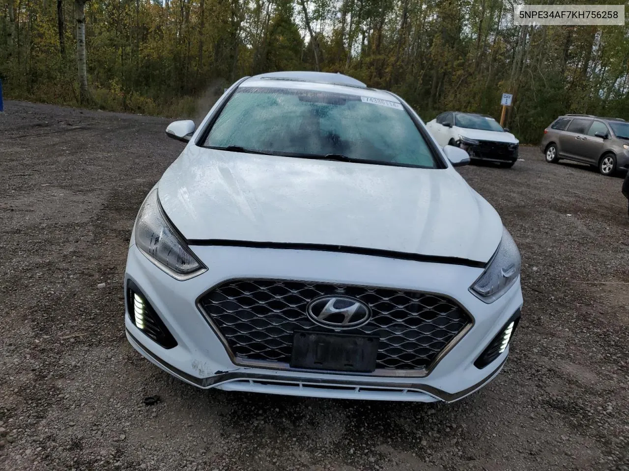 2019 Hyundai Sonata Limited VIN: 5NPE34AF7KH756258 Lot: 74338114