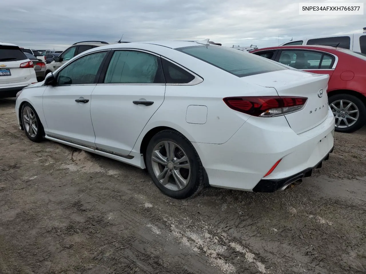 2019 Hyundai Sonata Limited VIN: 5NPE34AFXKH766377 Lot: 74615034