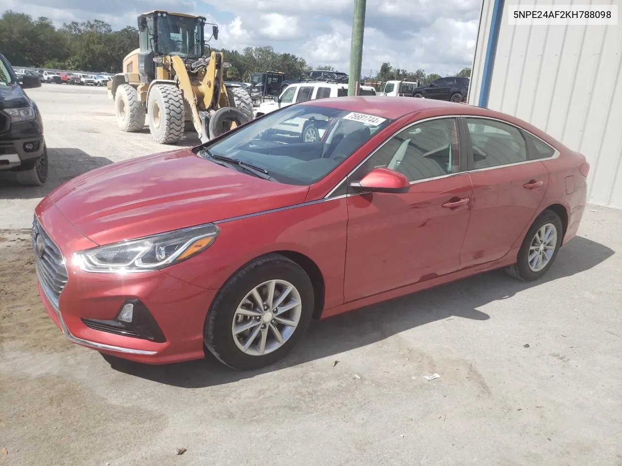 2019 Hyundai Sonata Se VIN: 5NPE24AF2KH788098 Lot: 75681744