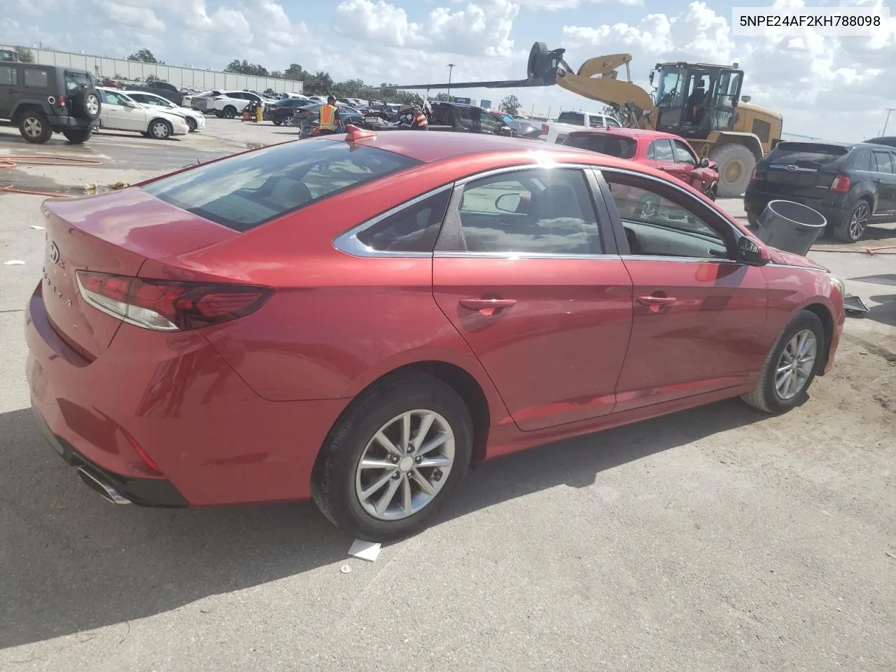 2019 Hyundai Sonata Se VIN: 5NPE24AF2KH788098 Lot: 75681744