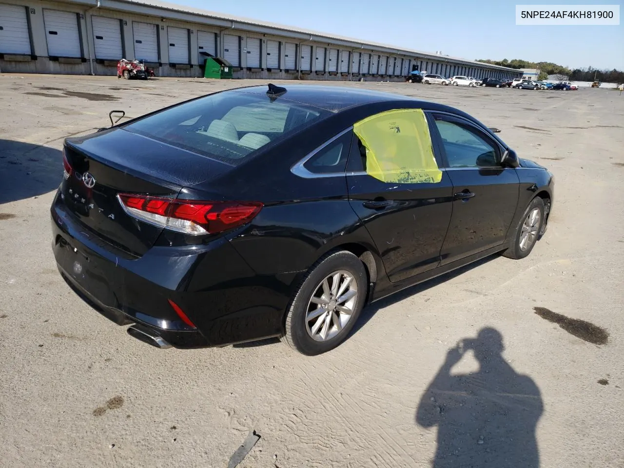 2019 Hyundai Sonata Se VIN: 5NPE24AF4KH81900 Lot: 75784834