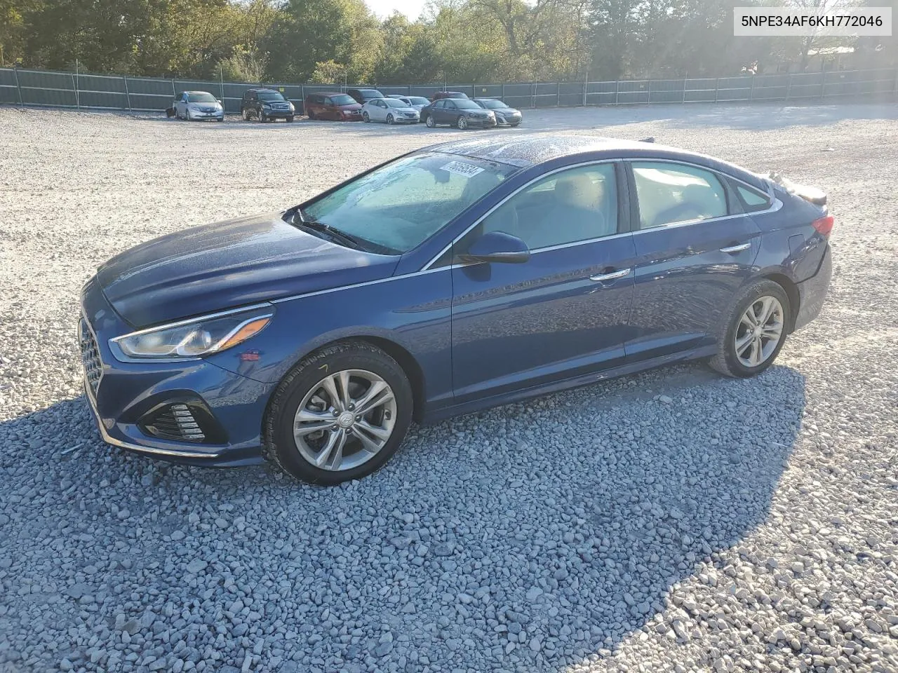 2019 Hyundai Sonata Limited VIN: 5NPE34AF6KH772046 Lot: 76059534