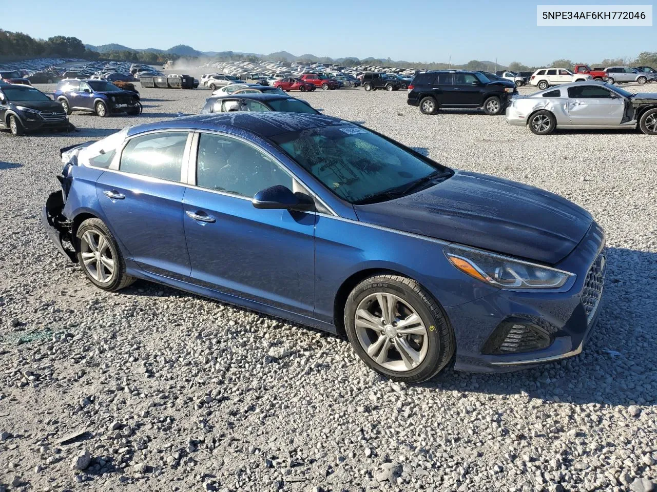 5NPE34AF6KH772046 2019 Hyundai Sonata Limited