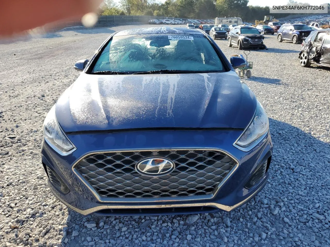 2019 Hyundai Sonata Limited VIN: 5NPE34AF6KH772046 Lot: 76059534