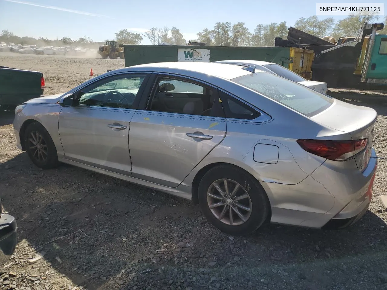 2019 Hyundai Sonata Se VIN: 5NPE24AF4KH771125 Lot: 76098904