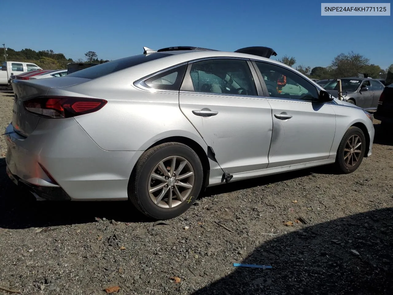 2019 Hyundai Sonata Se VIN: 5NPE24AF4KH771125 Lot: 76098904