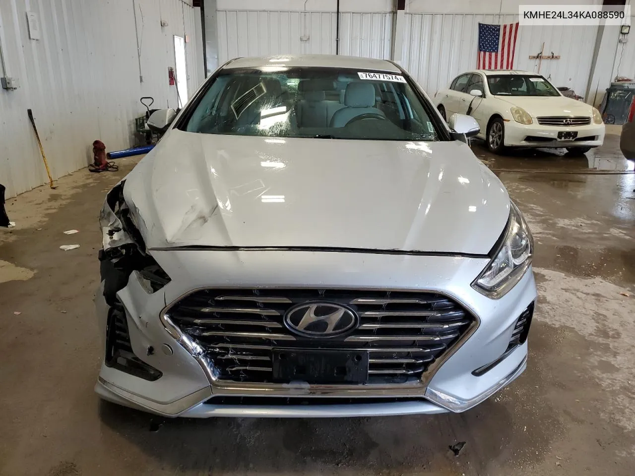 KMHE24L34KA088590 2019 Hyundai Sonata Hybrid