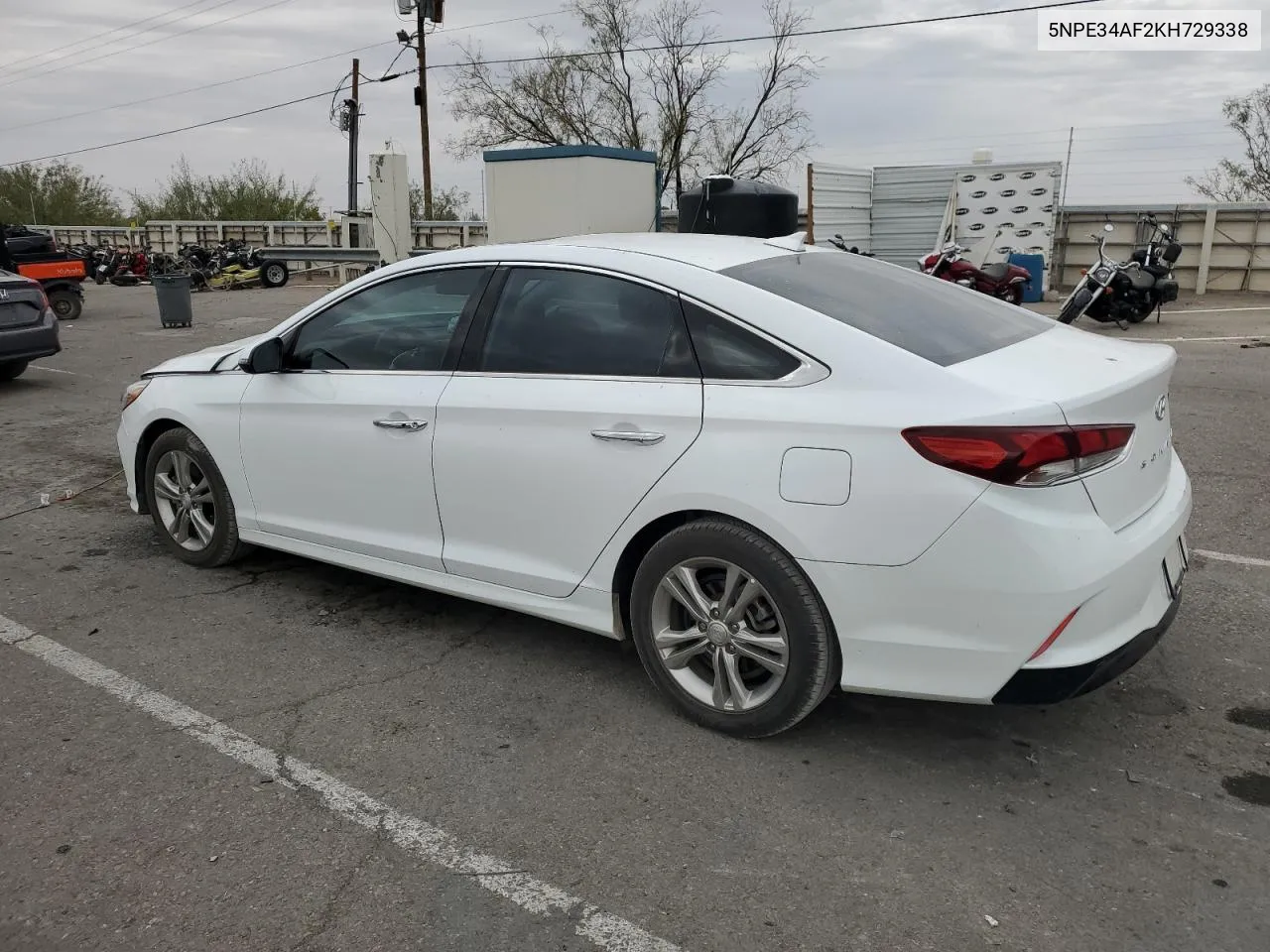 2019 Hyundai Sonata Limited VIN: 5NPE34AF2KH729338 Lot: 76512104