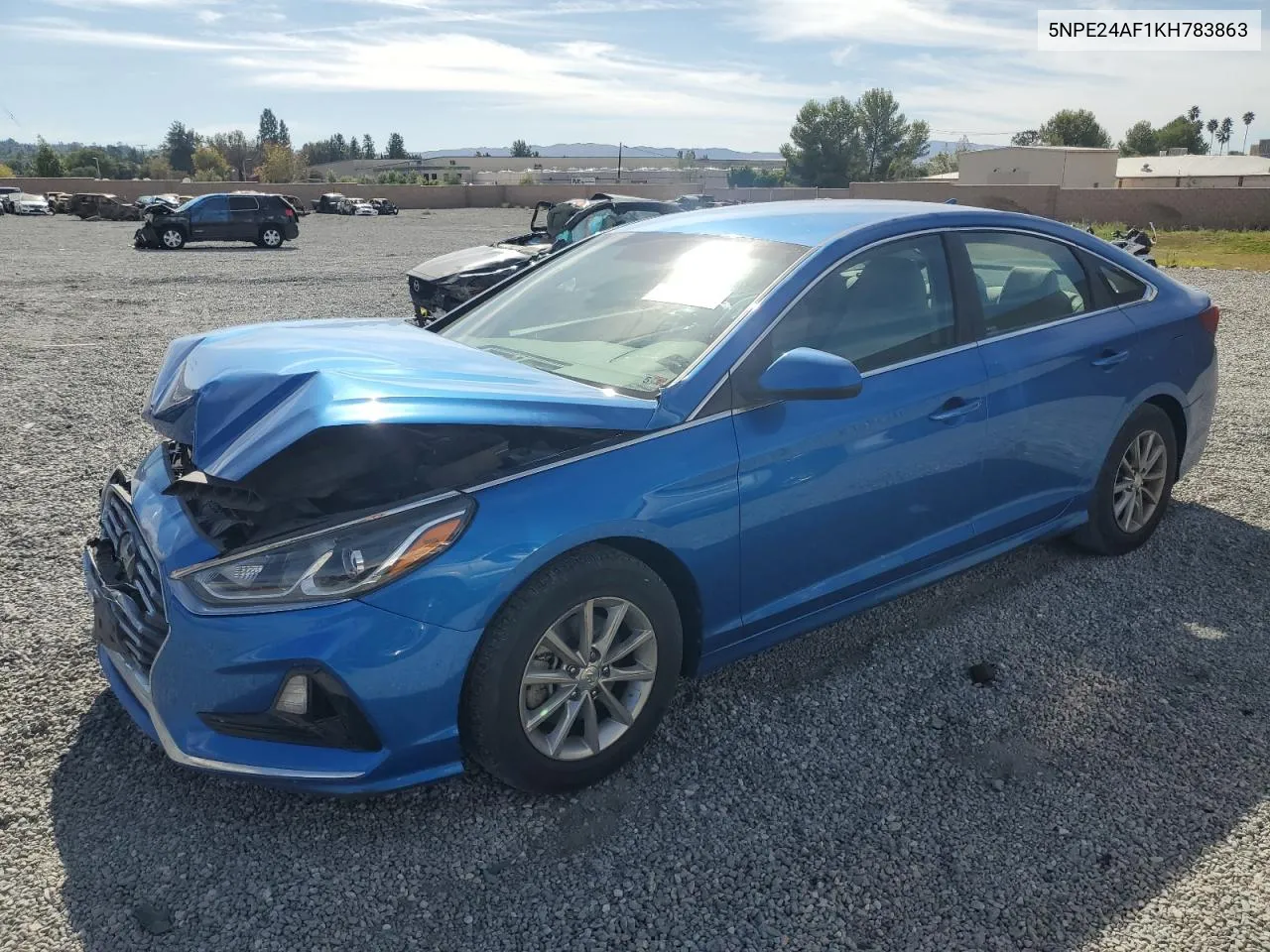 2019 Hyundai Sonata Se VIN: 5NPE24AF1KH783863 Lot: 76847564