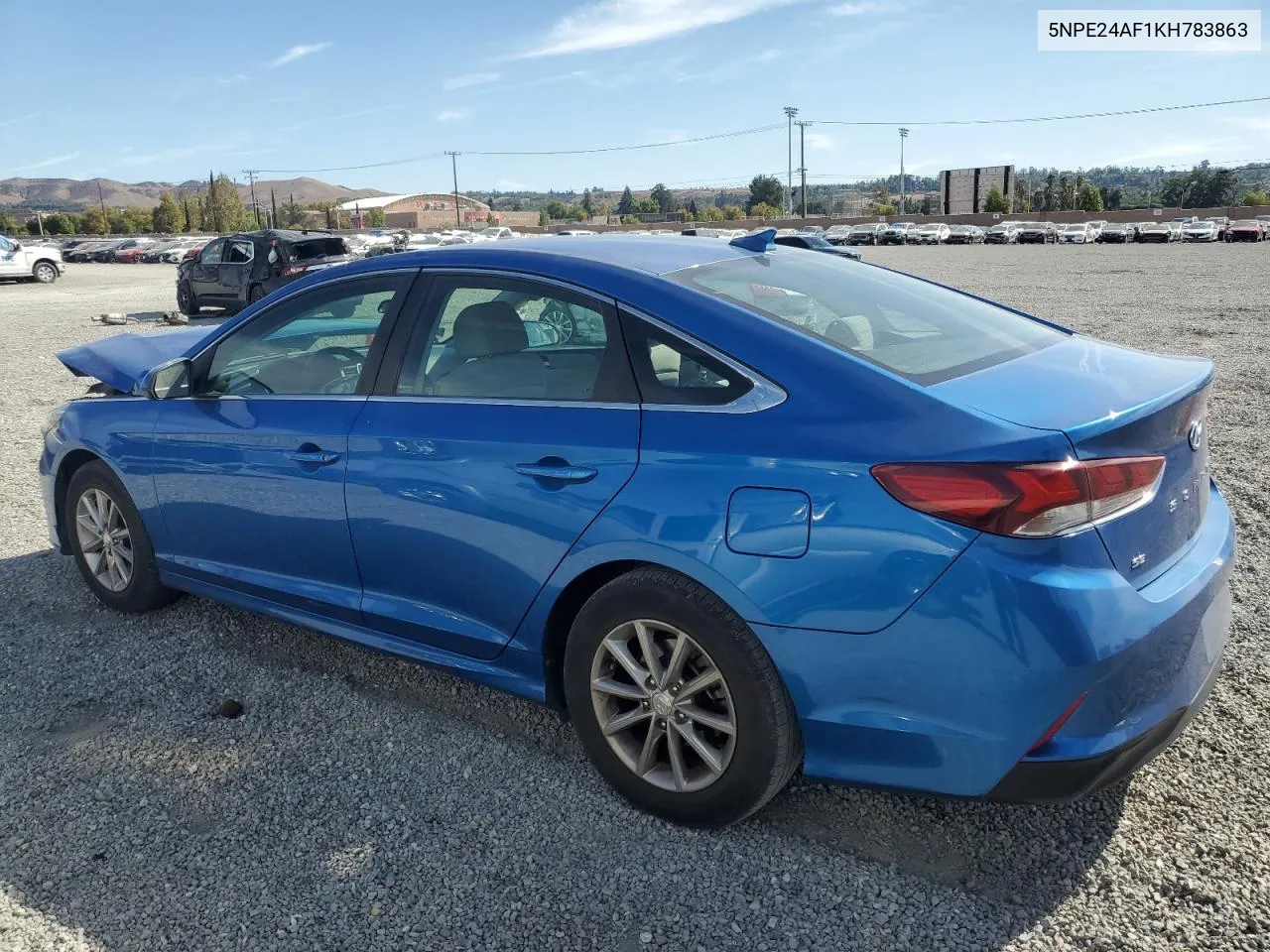 2019 Hyundai Sonata Se VIN: 5NPE24AF1KH783863 Lot: 76847564