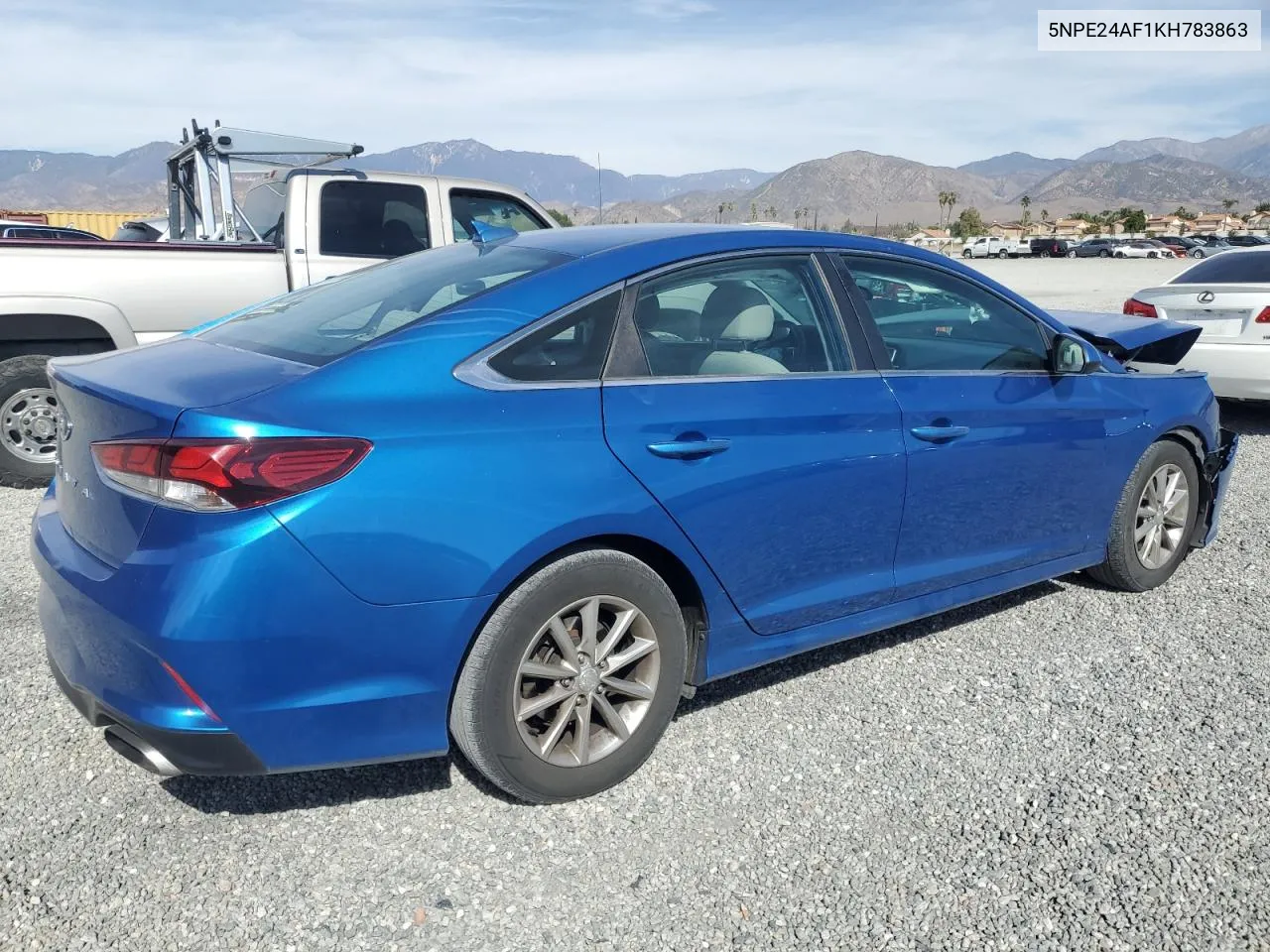 2019 Hyundai Sonata Se VIN: 5NPE24AF1KH783863 Lot: 76847564