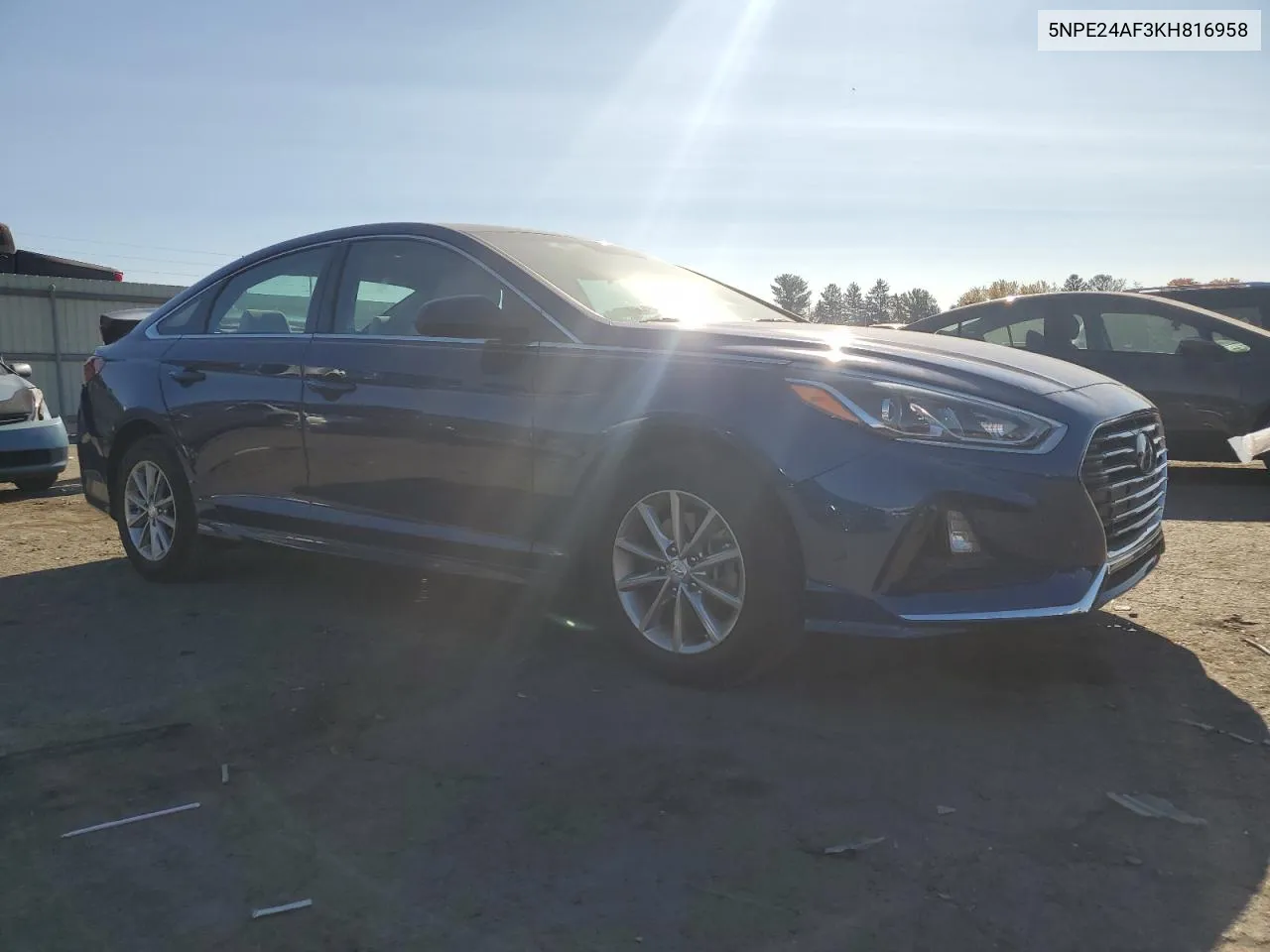 2019 Hyundai Sonata Se VIN: 5NPE24AF3KH816958 Lot: 76986594