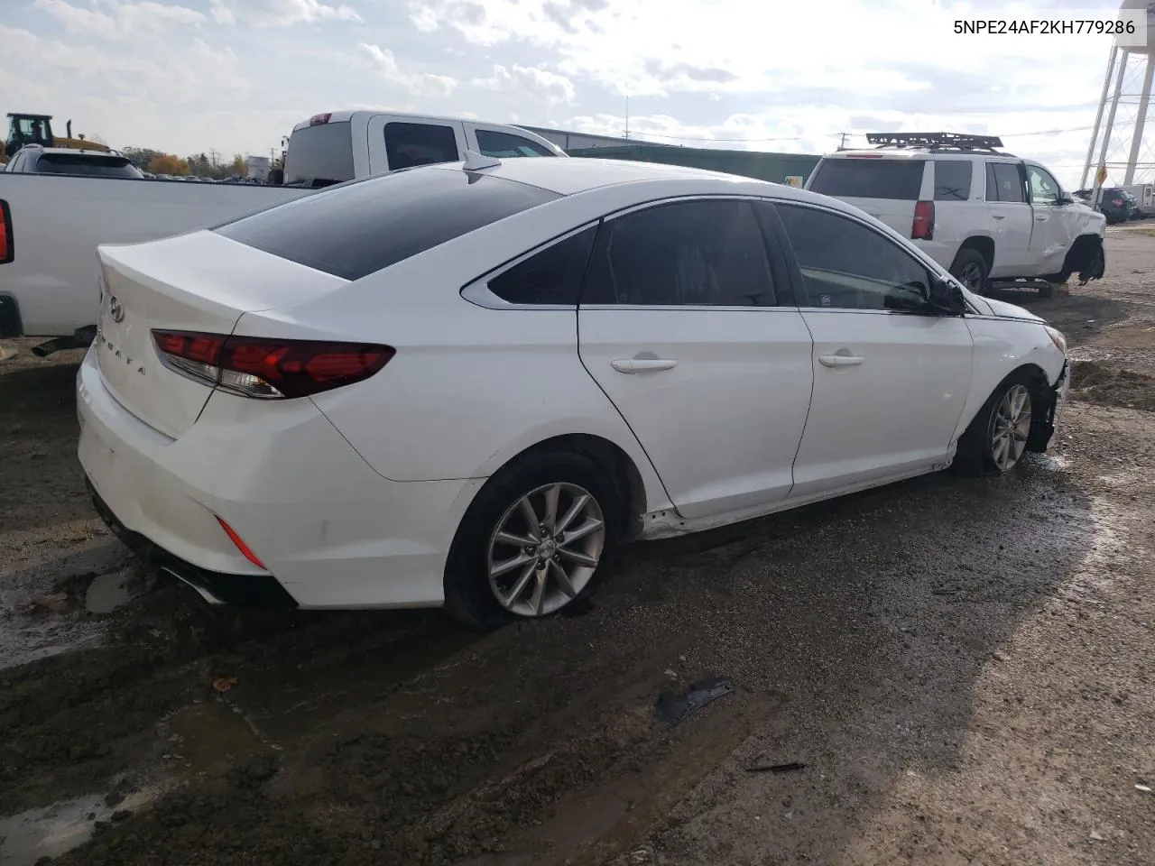 2019 Hyundai Sonata Se VIN: 5NPE24AF2KH779286 Lot: 77122554