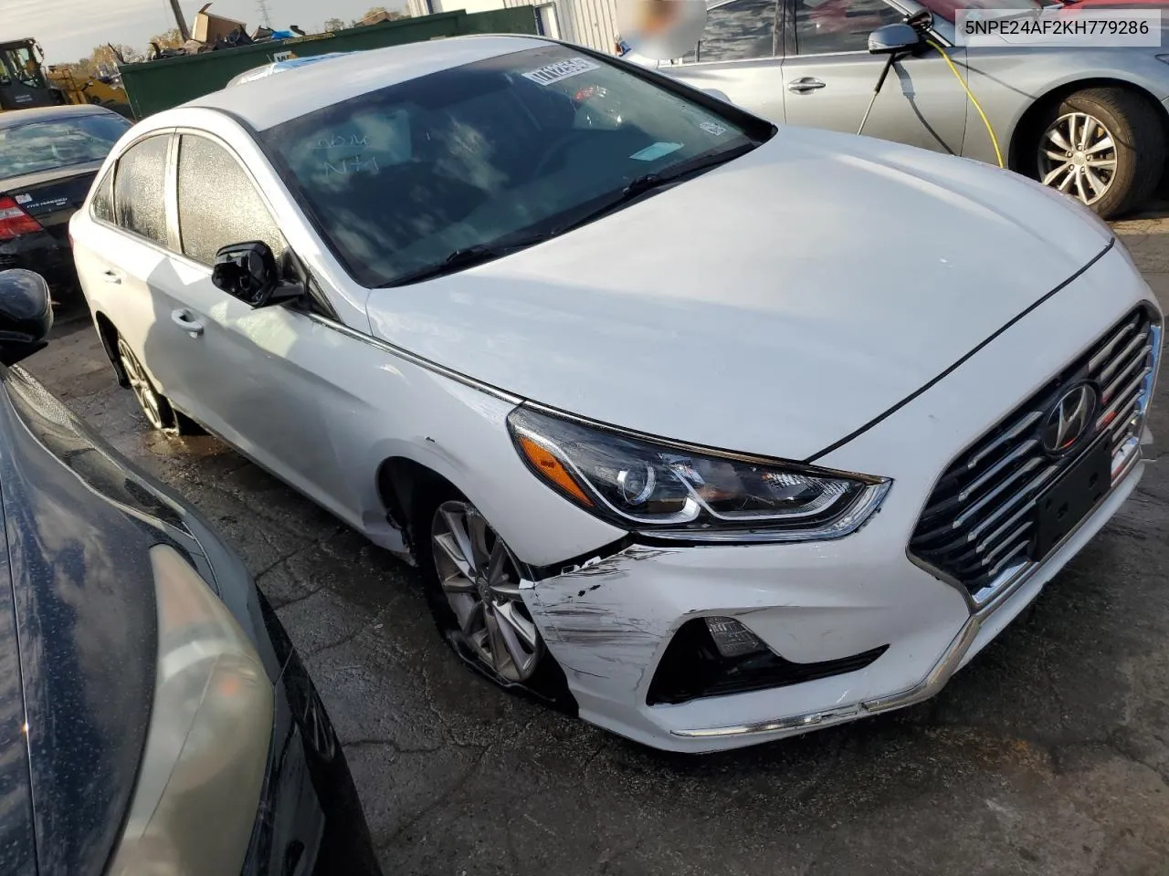 2019 Hyundai Sonata Se VIN: 5NPE24AF2KH779286 Lot: 77122554