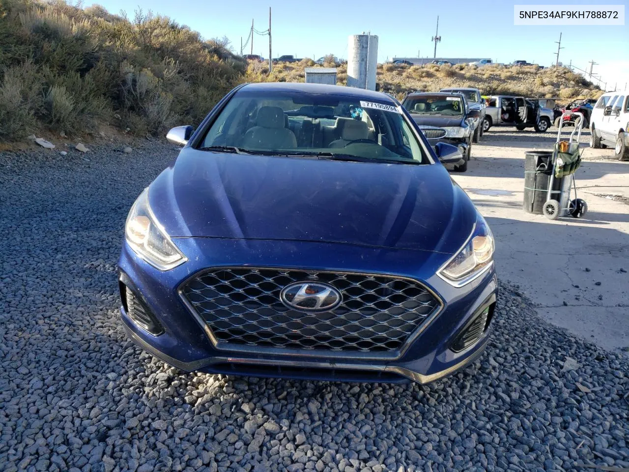 2019 Hyundai Sonata Limited VIN: 5NPE34AF9KH788872 Lot: 77195894