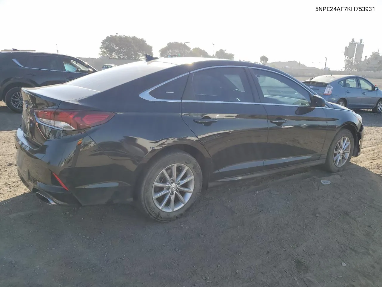 2019 Hyundai Sonata Se VIN: 5NPE24AF7KH753931 Lot: 77272254