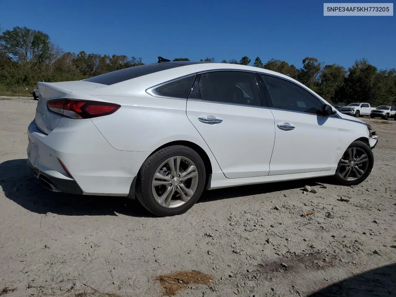 2019 Hyundai Sonata Limited VIN: 5NPE34AF5KH773205 Lot: 77411574