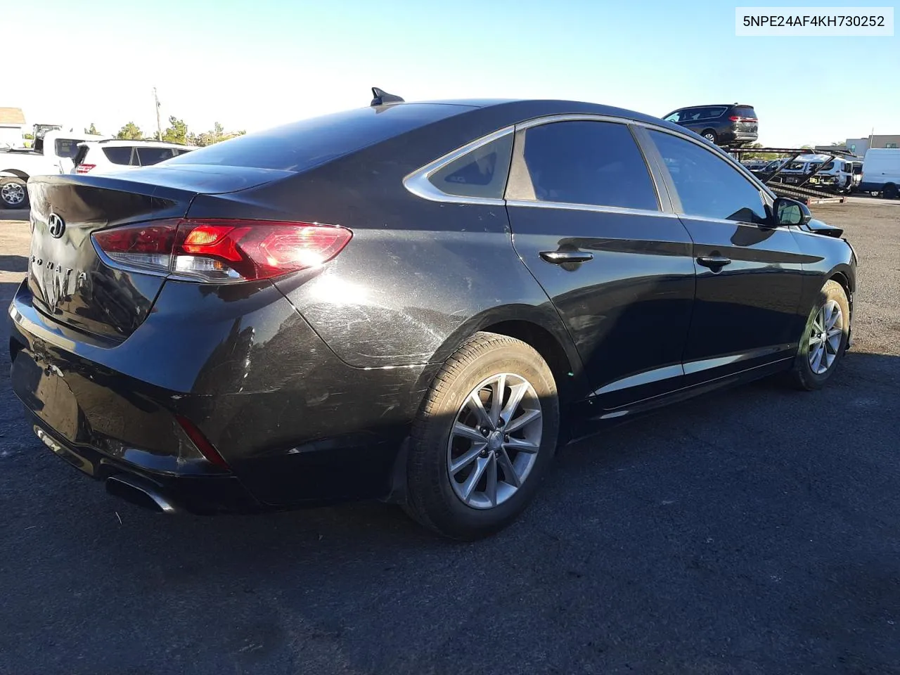 2019 Hyundai Sonata Se VIN: 5NPE24AF4KH730252 Lot: 77434754