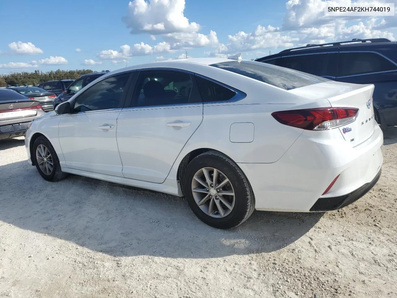 2019 Hyundai Sonata Se VIN: 5NPE24AF2KH744019 Lot: 77445434