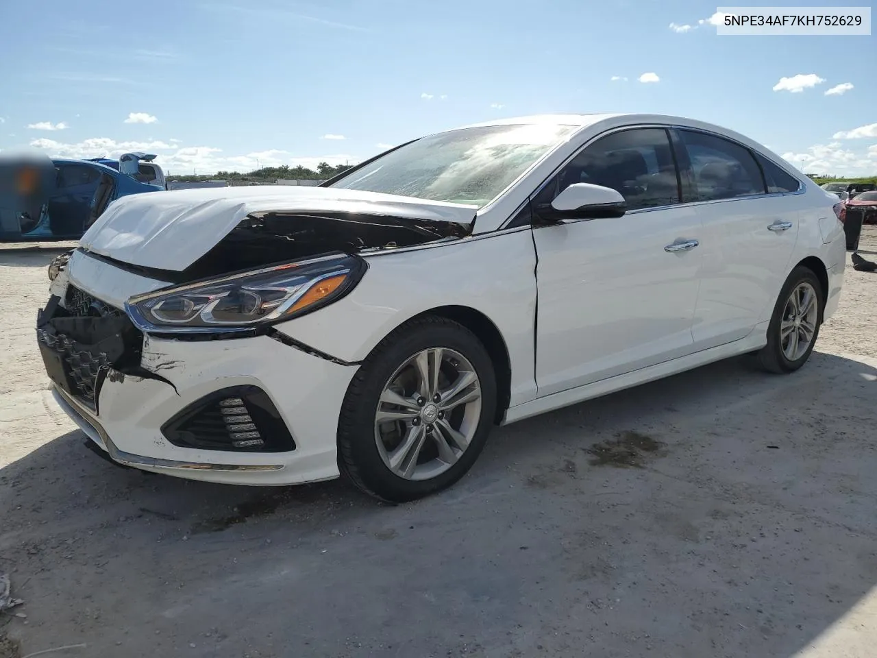 2019 Hyundai Sonata Limited VIN: 5NPE34AF7KH752629 Lot: 77579294