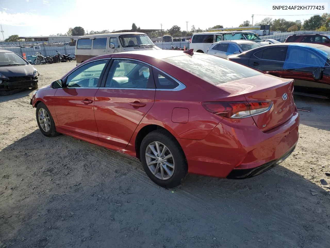 2019 Hyundai Sonata Se VIN: 5NPE24AF2KH777425 Lot: 77646134