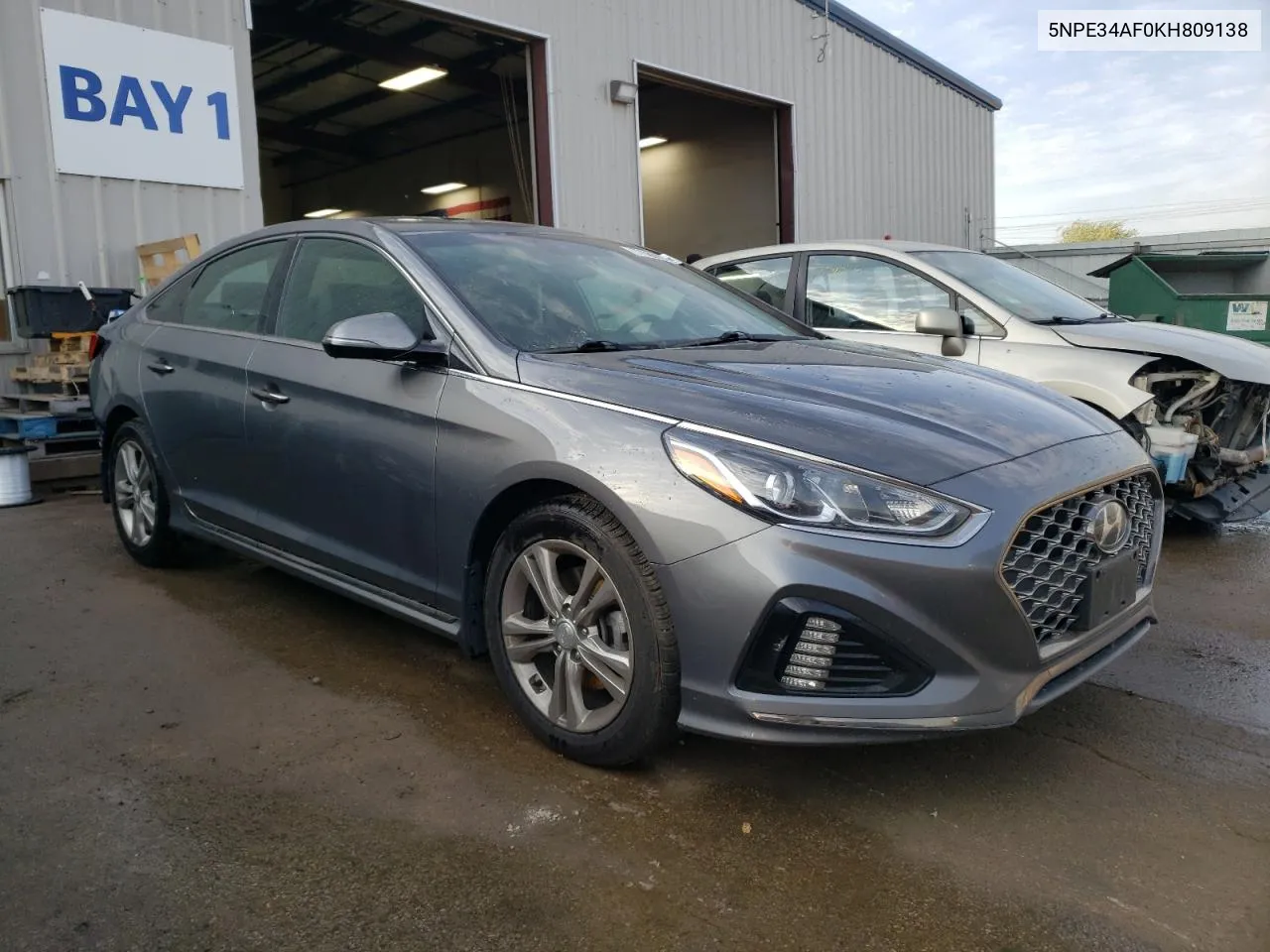 2019 Hyundai Sonata Limited VIN: 5NPE34AF0KH809138 Lot: 77689194