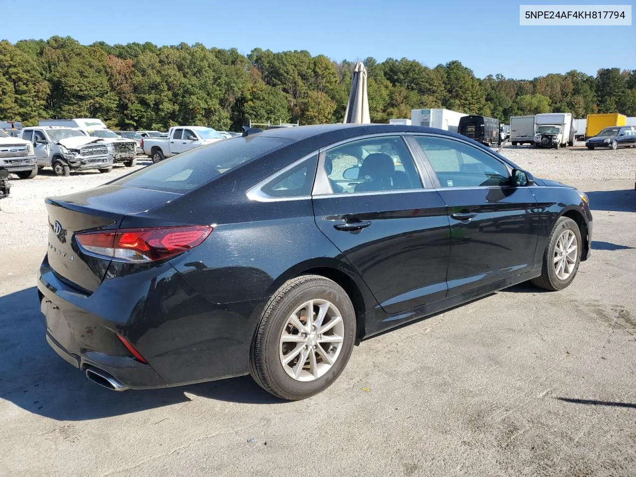 2019 Hyundai Sonata Se VIN: 5NPE24AF4KH817794 Lot: 77716704